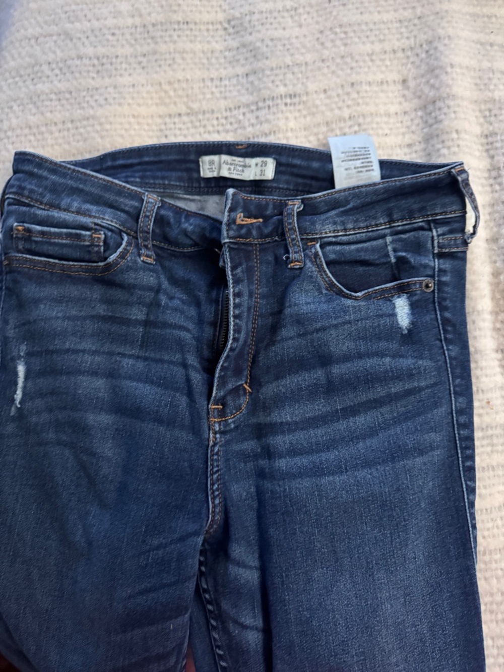 Abercrombie & Fitch Women's Indigo Skinny Jeans